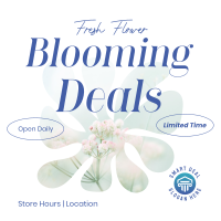 Fresh Flower Deals Instagram Post Image Preview