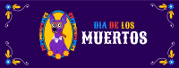 Day of the Dead Chupacabra Facebook Cover