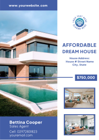 Affordable Dream House Flyer Design