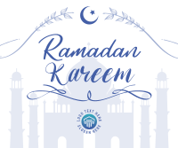 Ramadan Mosque Greeting Facebook Post