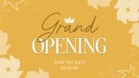Crown Grand Opening Facebook Event Cover