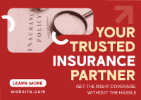 Corporate Trusted Insurance Partner Postcard