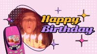 Retro Birthday Greeting Video Image Preview