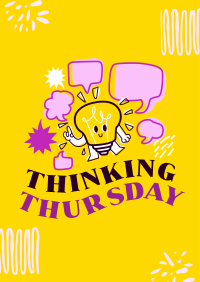 Funky Thinking Thursday Flyer