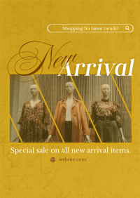 Fashion New Arrival Sale Poster