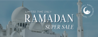 Ramadan Shopping Sale Facebook Cover