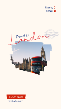 Travel To The UK Instagram Story