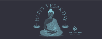 Happy Veska Day Facebook Cover Design