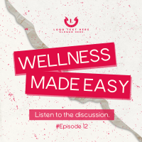 Easy Wellness Podcast Instagram Post