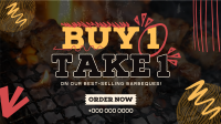 Buy 1 Take 1 Barbeque Animation