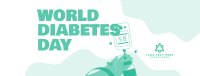Worldwide Diabetes Support Facebook Cover Design