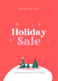 Holiday Countdown Sale Flyer