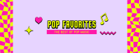 Pop Favorites Facebook Cover Design