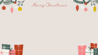 DIY Christmas Gifts Zoom Background