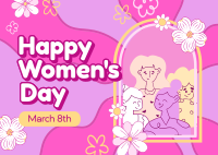 World Women's Day Postcard