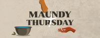 Maundy Thursday Cleansing Facebook Cover