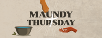 Maundy Thursday Cleansing Facebook Cover Image Preview