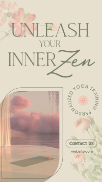 Yoga Floral Zen YouTube Short