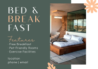 Bed & Breakfast Postcard