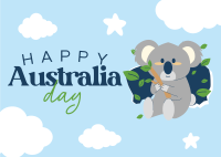 Australia Day Postcard example 1