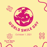 Smiling Earth  Instagram Post Image Preview