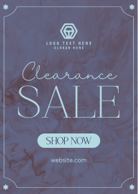 Elegant Marble Sale Flyer