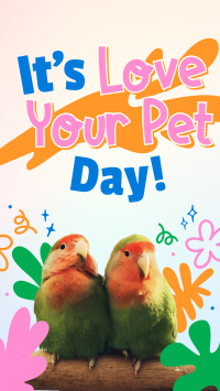 Avian Pet Day TikTok Video Image Preview