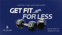 Gym Membership Discount Animation