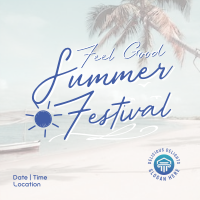 Summer Songs Fest Linkedin Post