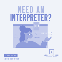 Modern Interpreter Instagram Post