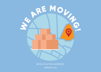 Moving Business Postcard Design