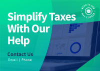 Simply Tax Experts Postcard