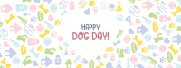 Dog Day Heart Facebook Cover Design