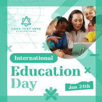 Happy Educacation Day  Instagram Post Design