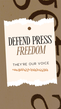 Defend Press Freedom Video