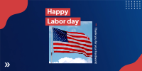 Labor Day Celebration Twitter Post