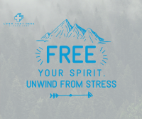 Free Your Spirit Facebook Post