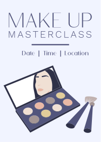 Make Up Masterclass Flyer