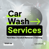 Unique Car Wash Service Instagram Post