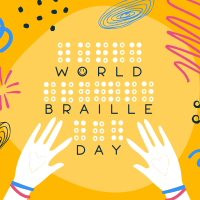 World Braille Day Instagram Post