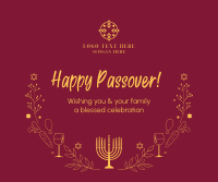 Celebrate Passover Facebook Post