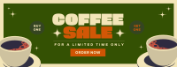 Trendy Coffee Shop Sale Facebook Cover