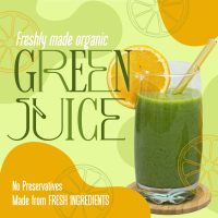 Fresh Healthy Drink Instagram Post Image Preview