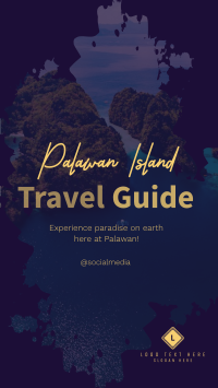 Palawan Travel Guide Instagram Story