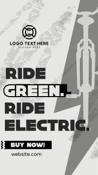 Green Ride E-bike TikTok Video