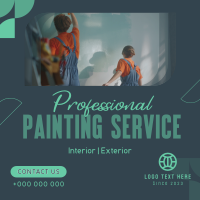 Professional Painting Service Instagram Post Design