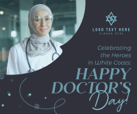 Celebrating Doctors Day Facebook Post