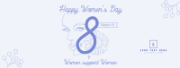 Women's Day Support Facebook Cover Design