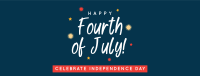 Sparkling Fourth of July Facebook Cover