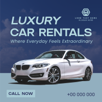 Designer Car Rental Linkedin Post